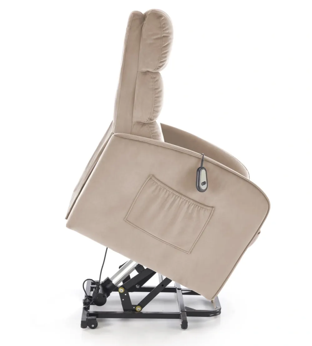 Halmar Fotele*MARONI fotel wypoczynkowy beżowy (1p=1szt)1 sztuka