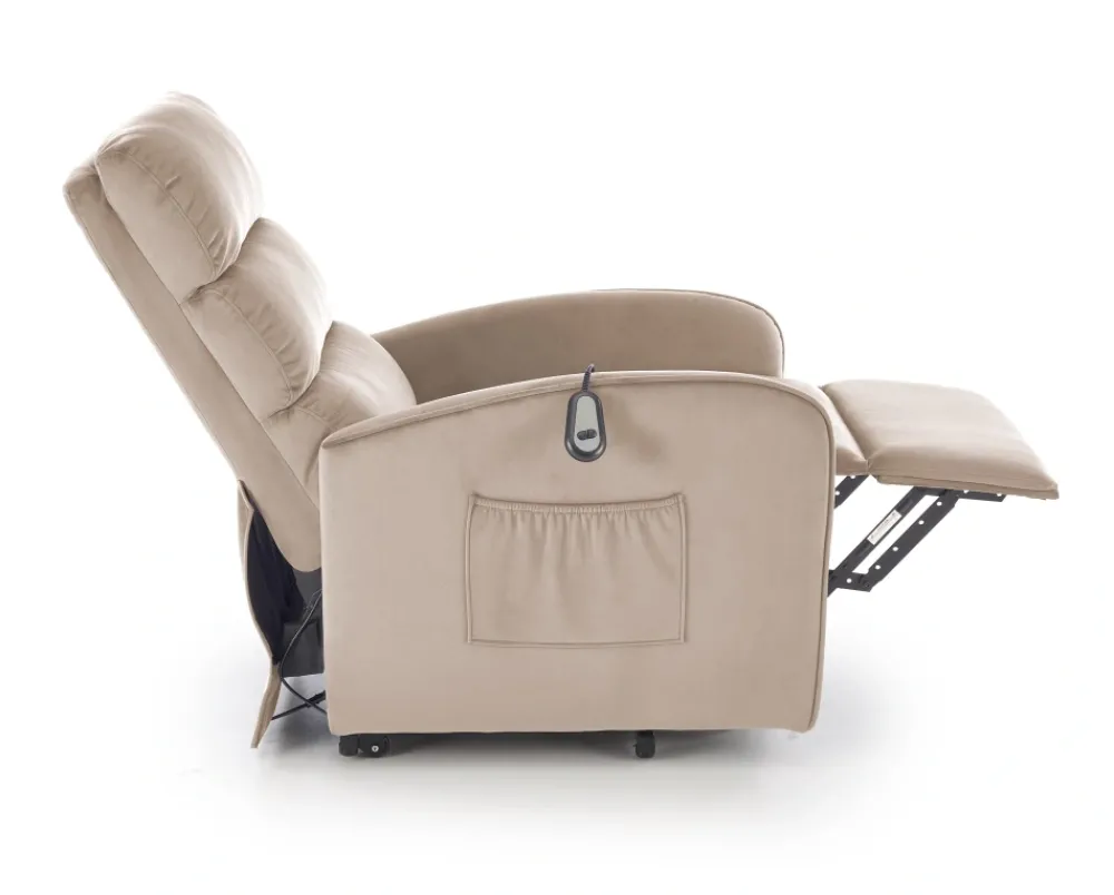 Halmar Fotele*MARONI fotel wypoczynkowy beżowy (1p=1szt)1 sztuka