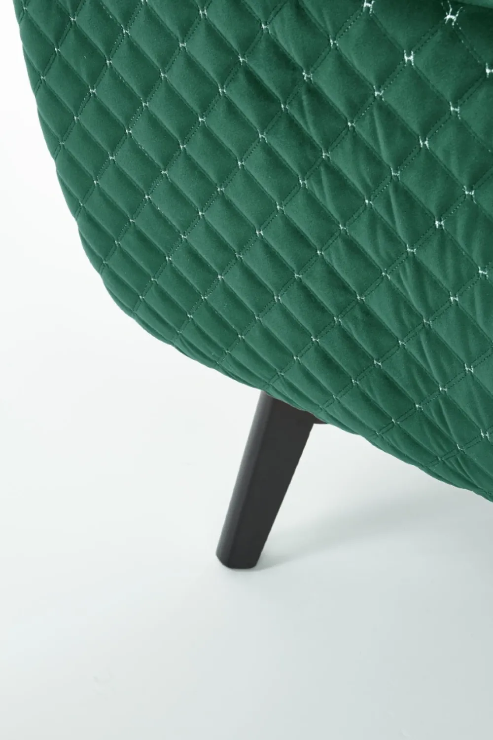 Halmar Fotele*MARVEL fotel wypoczynkowy ciemny zielony / czarny1 sztuka