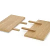 Halmar Stoły*MASSIVE 3 przedłużki 45x90 cm komplet dąb naturalny (1p=1kpl)1 sztuka