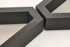 Halmar Stoły*MASSIVE 2 stół rozkładany 160-250x90x77 cm dąb naturalny/czarny (2p=1szt)1 sztuka