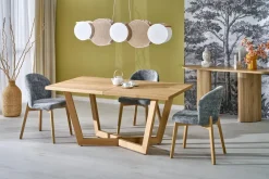 Halmar Stoły*MASSIVE 3 stół rozkładany 160-250x90x77 cm dąb naturalny/dąb naturalny (2p=1szt)1 sztuka