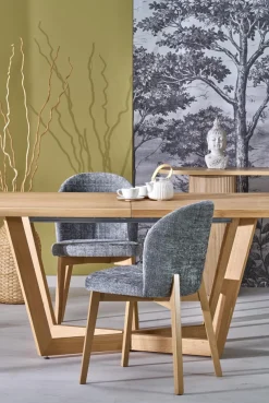 Halmar Stoły*MASSIVE 3 stół rozkładany 160-250x90x77 cm dąb naturalny/dąb naturalny (2p=1szt)1 sztuka