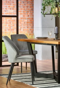 Halmar Stoły*MASSIVE stół rozkładany 160-250x90x77 cm jasny dąb/czarny (2p=1szt)1 sztuka