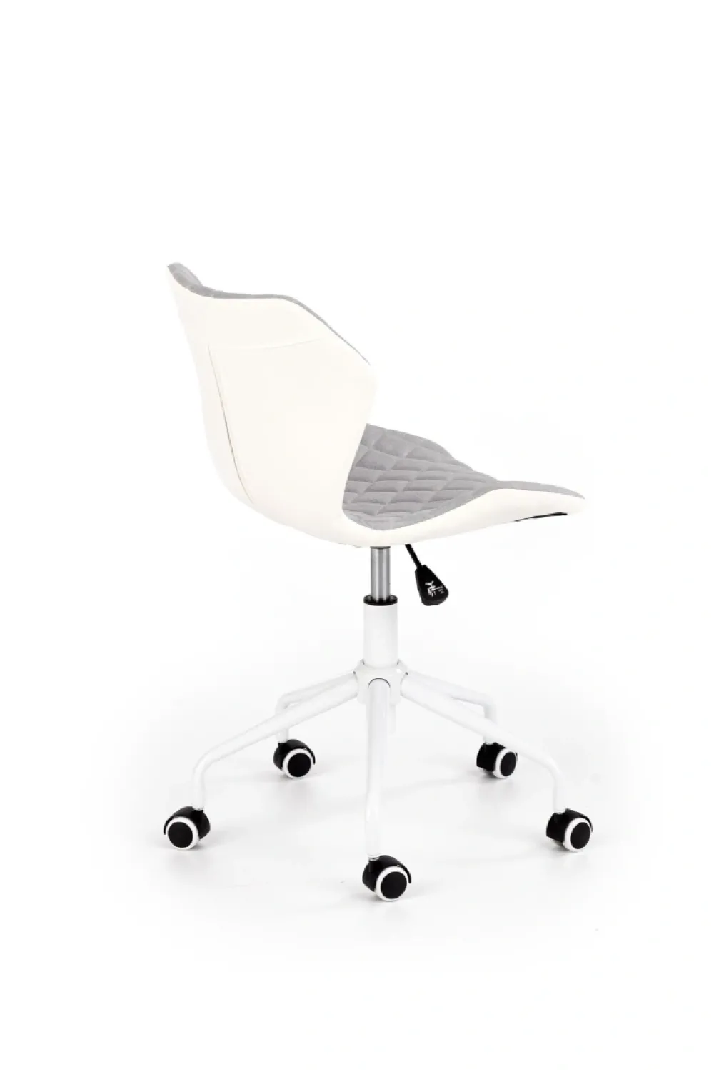 Halmar Fotele*MATRIX 3 fotel młodzieżowy jasny popielaty / biały (1p=1szt)1 sztuka