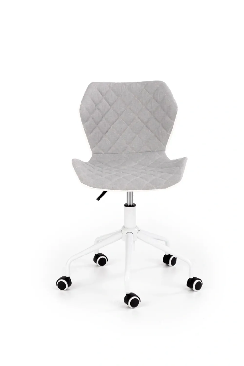 Halmar Fotele*MATRIX 3 fotel młodzieżowy jasny popielaty / biały (1p=1szt)1 sztuka