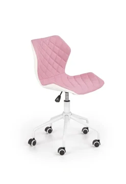 Halmar Fotele*MATRIX 3 fotel młodzieżowy jasny różowy / biały (1p=1szt)1 sztuka