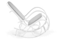 Halmar Fotele*MAX BIS PLUS fotel bujany biały1 sztuka