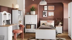 Dzieci Lenart Zestawy Młodzieżowe|Zestawy Dla Dzieci*Meble dla nastolatki białe Story