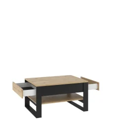 Lenart Zestawy Do Salonu*Meble loftowe do salonu dąb artisan Quant