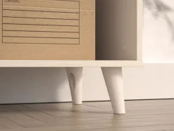 ML Meble Szafki I Regały*Mevel 03 Piasek pustyni - regał