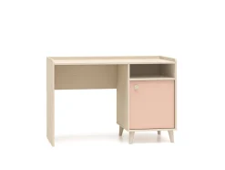ML Meble Biurka*Mevel 07 Piasek pustyni/Millennial pink - biurko 1D