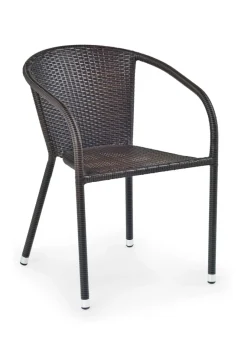 Halmar Meble Ogrodowe*MIDAS krzesło ciemny brąz (1p=1szt)1 sztuka