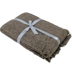 ArteHome Koce*Miękki pled moherowy w brązowym kolorze