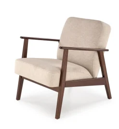 Halmar Fotele*MILANO 1S fotel - beżowy tap. Castel 15 (1p=1szt)1 sztuka