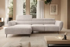 Wersal Narożniki Do Salonu|Narożniki*Minimalistyczny narożnik z elektrycznym wysuwem siedziska Alisson S