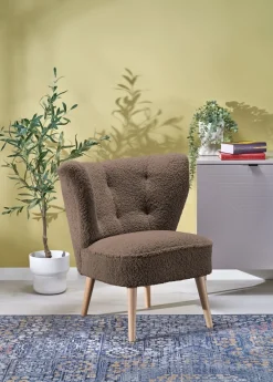 Halmar Fotele*MOCCA fotel wypoczynkowy, c.brązowy (SVEN #47)1 sztuka