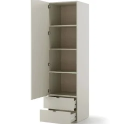 Dzieci Lenart Szafy Do Przedpokoju|Szafy Do Pokoju Młodzieżowego*Młodzieżowa szafa jednodrzwiowa WO-03 szampański