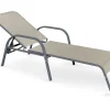 Halmar Meble Ogrodowe|Meble Ogrodowe*MOSLER leżak popielaty / c. popiel (1p=1szt)1 sztuka