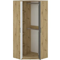 ML Meble Szafy Do Pokoju Młodzieżowego|Szafy*Narożna szafa do pokoju młodzieżowego FINI 13