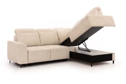 Bogart Narożniki Do Salonu|Narożniki*Narożnik do salonu z pojemnikiem na pościel MAGNIS BL-A+2SF+OT2P+N-A prawy