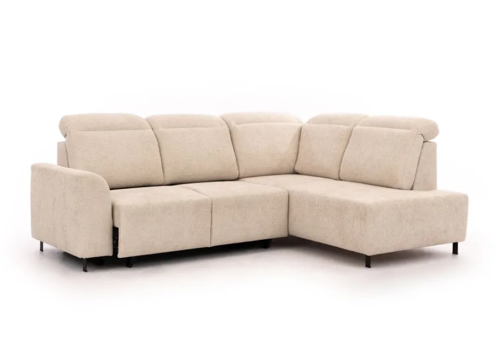 Bogart Narożniki Do Salonu|Narożniki*Narożnik do salonu z pojemnikiem na pościel MAGNIS BL-A+2SF+OT2P+N-A prawy