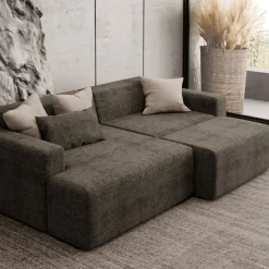 Hauss Narożniki Do Salonu|Narożniki*Narożnik modułowy Enjoy z pufą 1,5SZEZL+1BP+1PUF