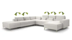 Libro Narożniki Do Salonu|Narożniki*Narożnik nowoczesny modułowy Chrome.new