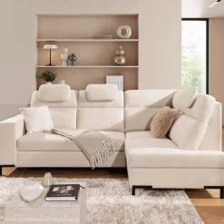 Bogart Narożniki Do Salonu|Narożniki*Narożnik prawosotronny z grubym boczkiem LOARIO BL-C+2SF+OT2P+N-B