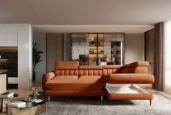 Wersal Narożniki Do Salonu|Narożniki*Narożnik rozkładany z regulowanymi zagłówkami Navas L