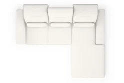 Bogart Narożniki*Narożnik Tulia Mini z elektrycznie wysuwanym siedziskiem / strona prawa / Sierra 741 + Uni 8005