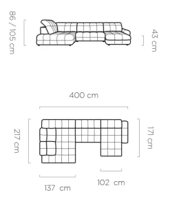 Wersal Narożniki Do Salonu|Narożniki*Narożnik U pikowany z pojemnikiem Tollo XL