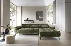 Puszman Kanapy I Sofy Do Salonu|Narożniki*Narożnik z elektrycznie wysuwanym siedziskiem Genova I