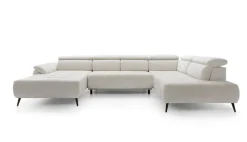 Puszman Kanapy I Sofy Do Salonu|Narożniki*Narożnik z elektrycznie wysuwanym siedziskiem Genova III