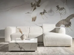 Wajnert Narożniki Do Salonu|Narożniki*Narożnik z funkcją relaks prążkowany Nube