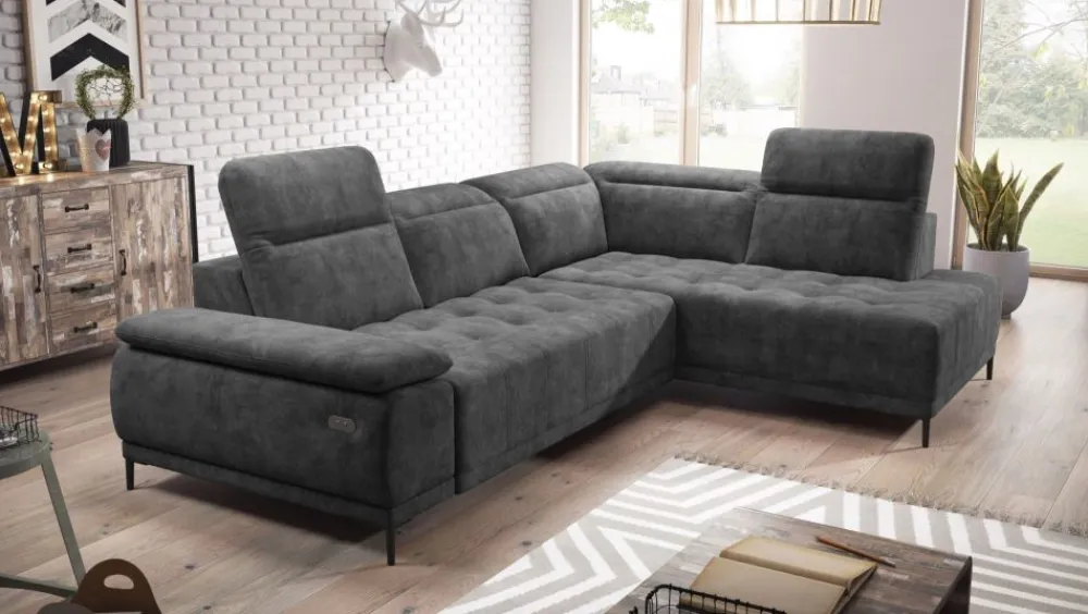 Wersal Narożniki Do Salonu|Narożniki*Narożnik z funkcją relax Focus L