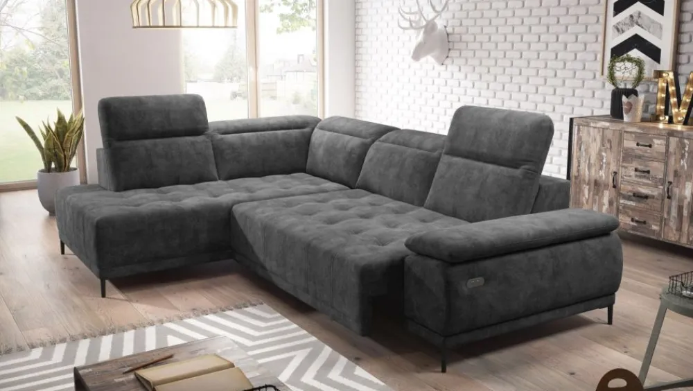 Wersal Narożniki Do Salonu|Narożniki*Narożnik z funkcją relax Focus L