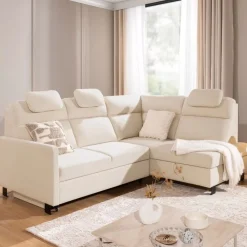 Bogart Narożniki Z Funkcją Spania|Narożniki*Naroznik prawostronny z cienkim boczkiem LOARIO BL-A+2SF+OT2P+N-A