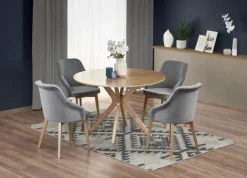 Halmar Stoły*NICOLAS stół okrągły dąb naturalny (1p=1szt)1 sztuka