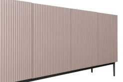 Bogart Komody*NICOLE KOMODA 200 4D - anticrosa / czarny stelaż