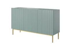 Bogart Komody*NICOLE KOMODA 150 3D - fjord / złoty stelaż