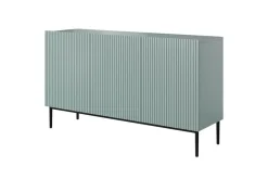 Bogart Komody*NICOLE KOMODA 150 3D - fjord / czarny stelaż