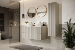 Bogart Szafki I Regały*NICOLE SŁUPEK ŁAZIENKOWY 140 1D - cashmere