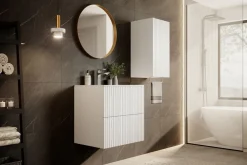 Bogart Szafki I Regały*NICOLE SŁUPEK ŁAZIENKOWY 70 1D - biały mat