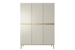 Bogart Szafy*NICOLE SZAFA 150 3D - cashmere / złoty stelaż