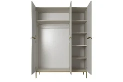 Bogart Szafy*NICOLE SZAFA 150 3D - cashmere / złoty stelaż