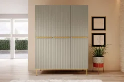 Bogart Szafy*NICOLE SZAFA 150 3D - cashmere / złoty stelaż