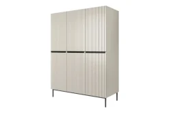 Bogart Szafy*NICOLE SZAFA 150 3D - cashmere / czarny stelaż