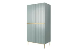 Bogart Szafy*NICOLE SZAFA 100 2D - fjord / złoty stelaż