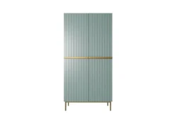 Bogart Szafy*NICOLE SZAFA 100 2D2SZ - fjord / złoty stelaż